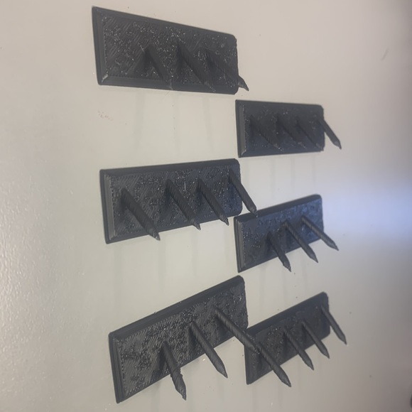 Scenery Pack Archers Stakes Warhammer Wargames Tabletop Games 28mm 25mm Scale - Picture 9 of 11